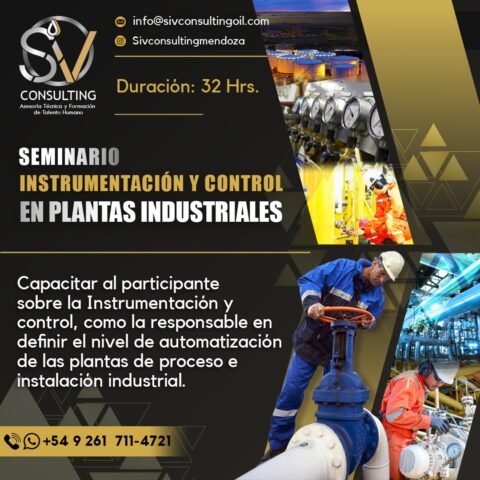 SEMINARIO DE INSTRUMENTACIÓN Y CONTROL EN PLANTAS INDUSTRIALES (32hrs)